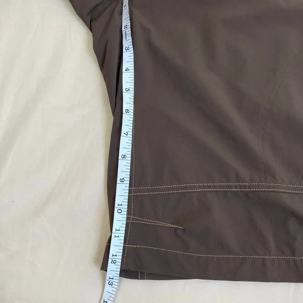 Kuhl Mens 36 x 12” Inseam Renegade Shorts Brown Cargo Nylon Outdoors READ